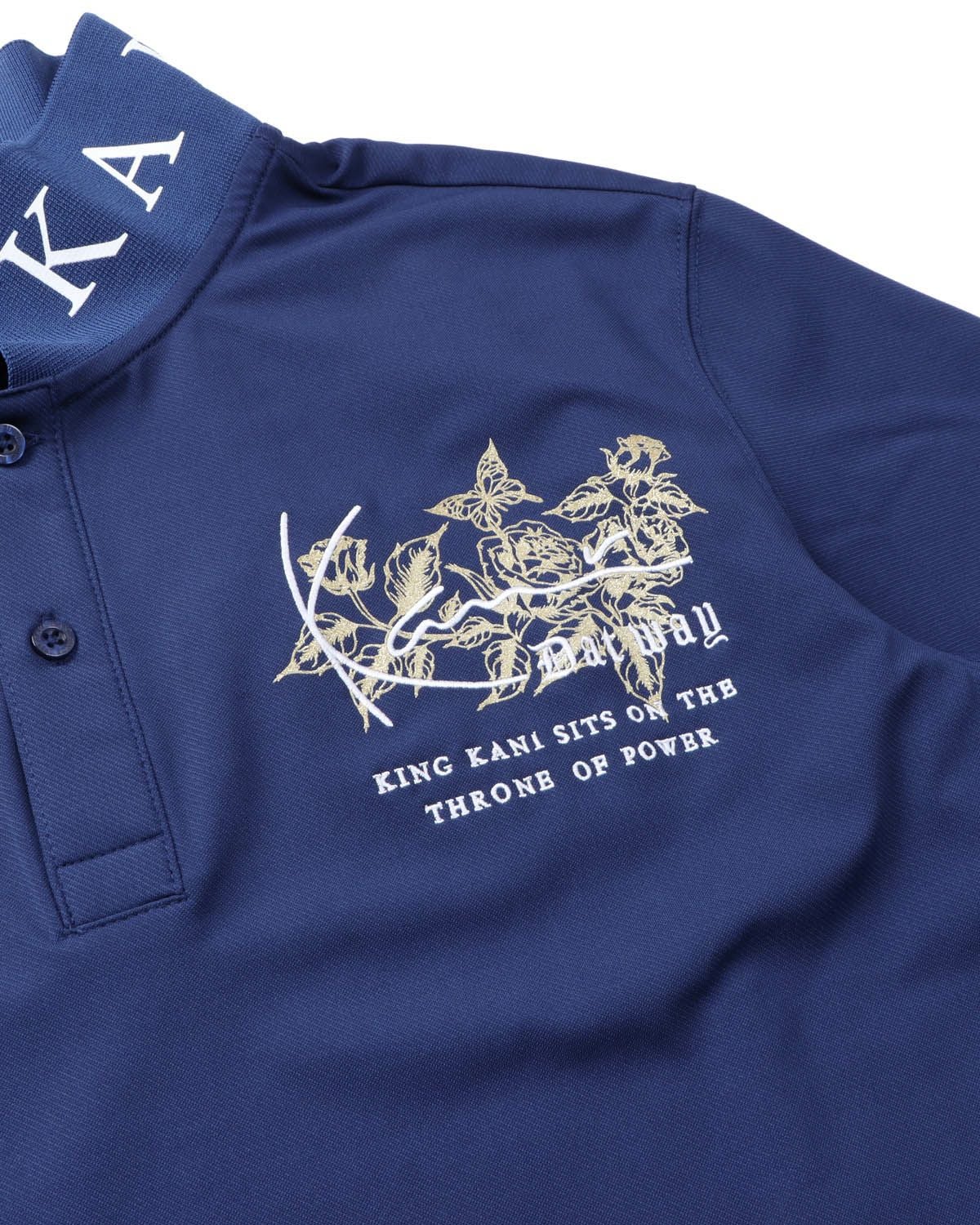 Karl Kani GOLF] デオドラント リミテッド ゴールドローズ ポロ | PEET
