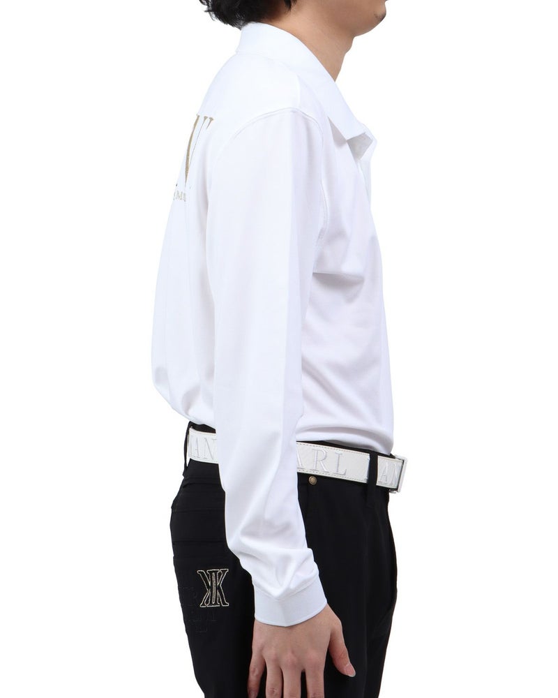 ホワイト：173cm63kg(Lサイズ着用)