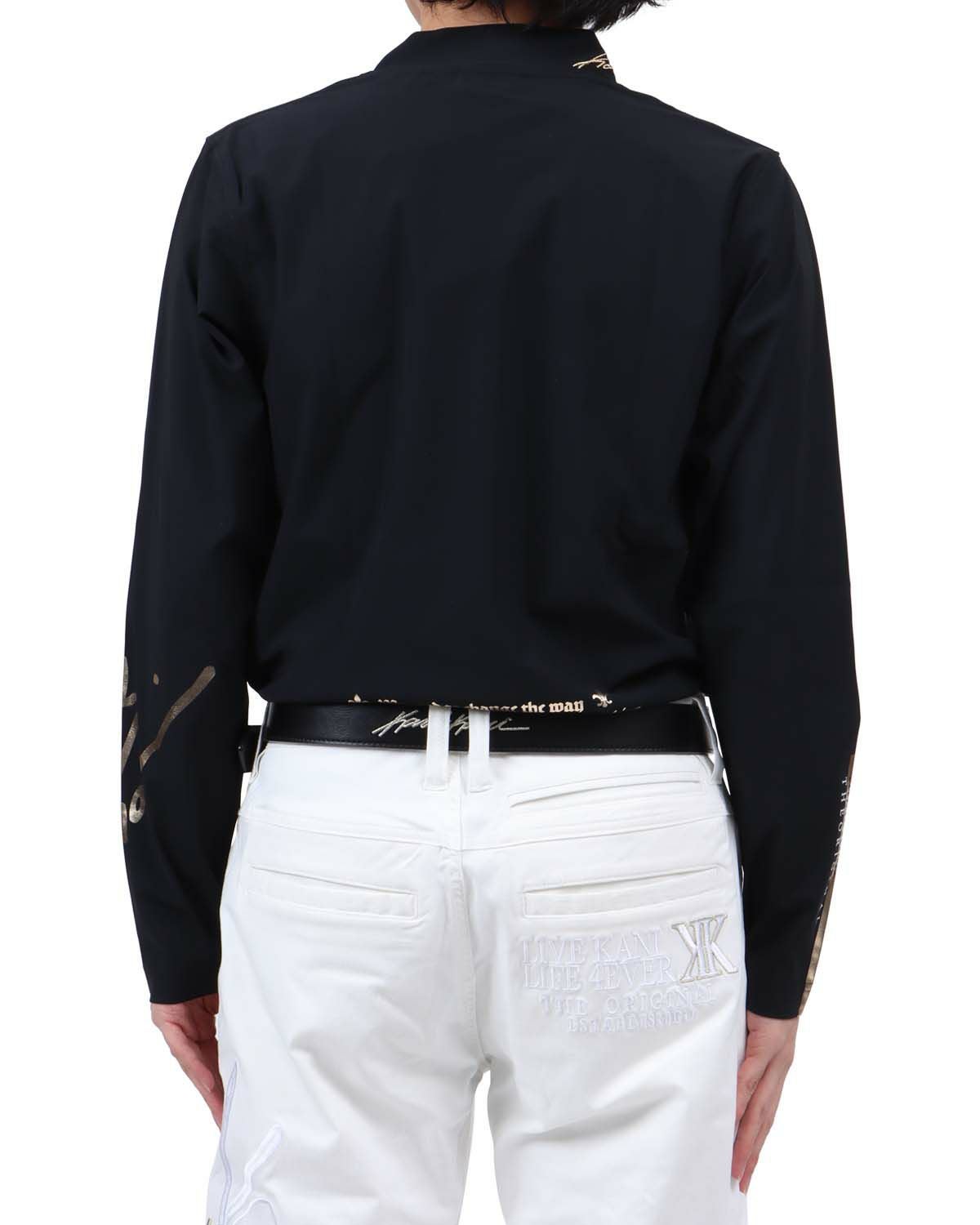 ブラック：173cm63kg(Lサイズ着用)