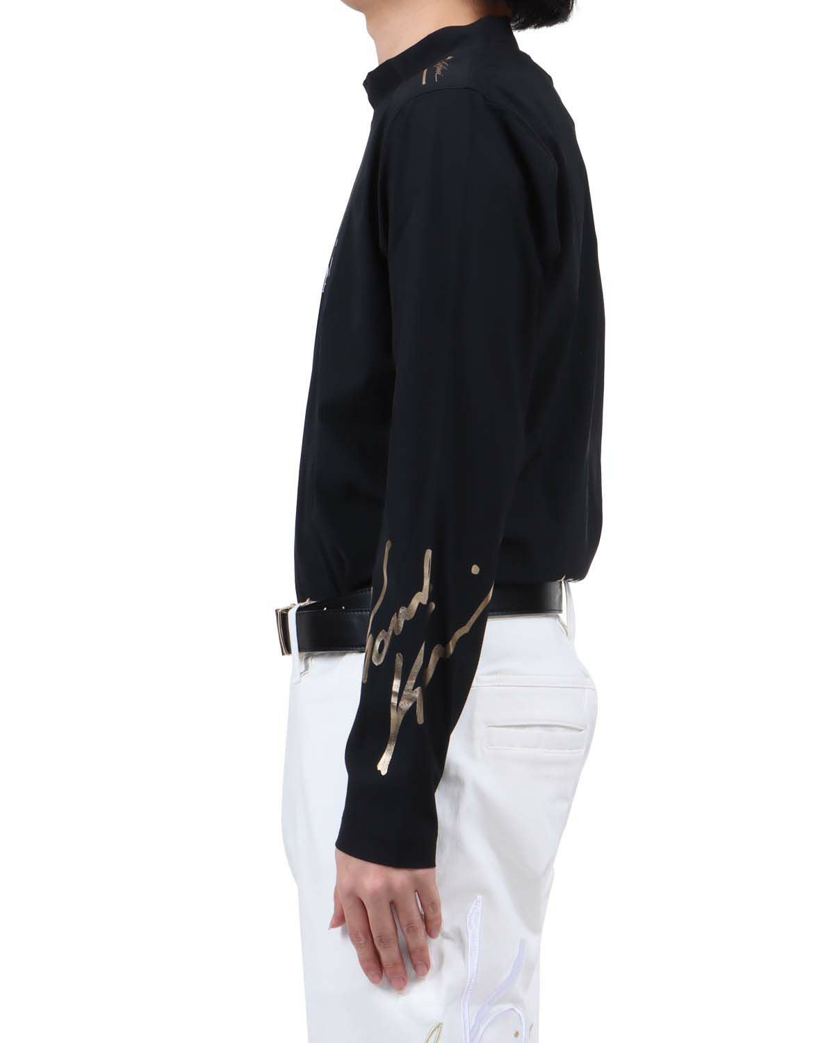 ブラック：173cm63kg(Lサイズ着用)