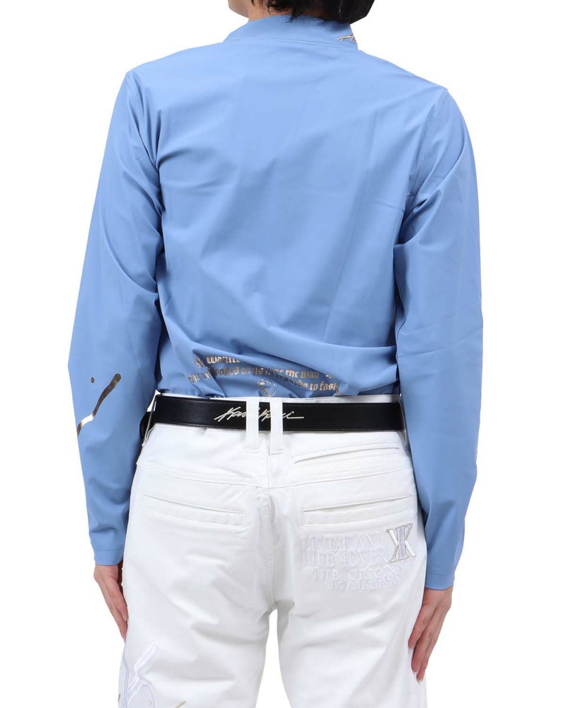 ブルー：173cm63kg(Lサイズ着用)