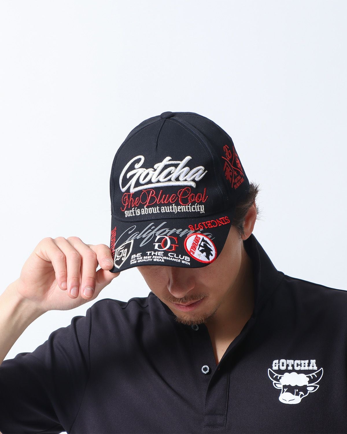 GOTCHA GOLF] シャイニー ワッペン MAX キャップ | PEET ONLINE STORE
