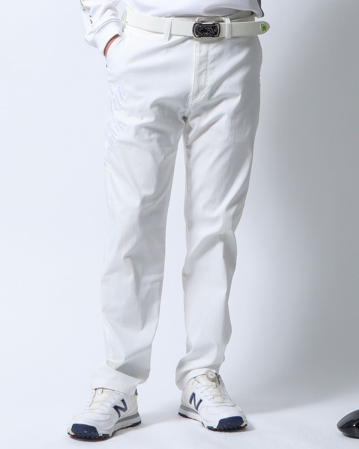 ホワイト：180cm/70kg(Lサイズ着用)