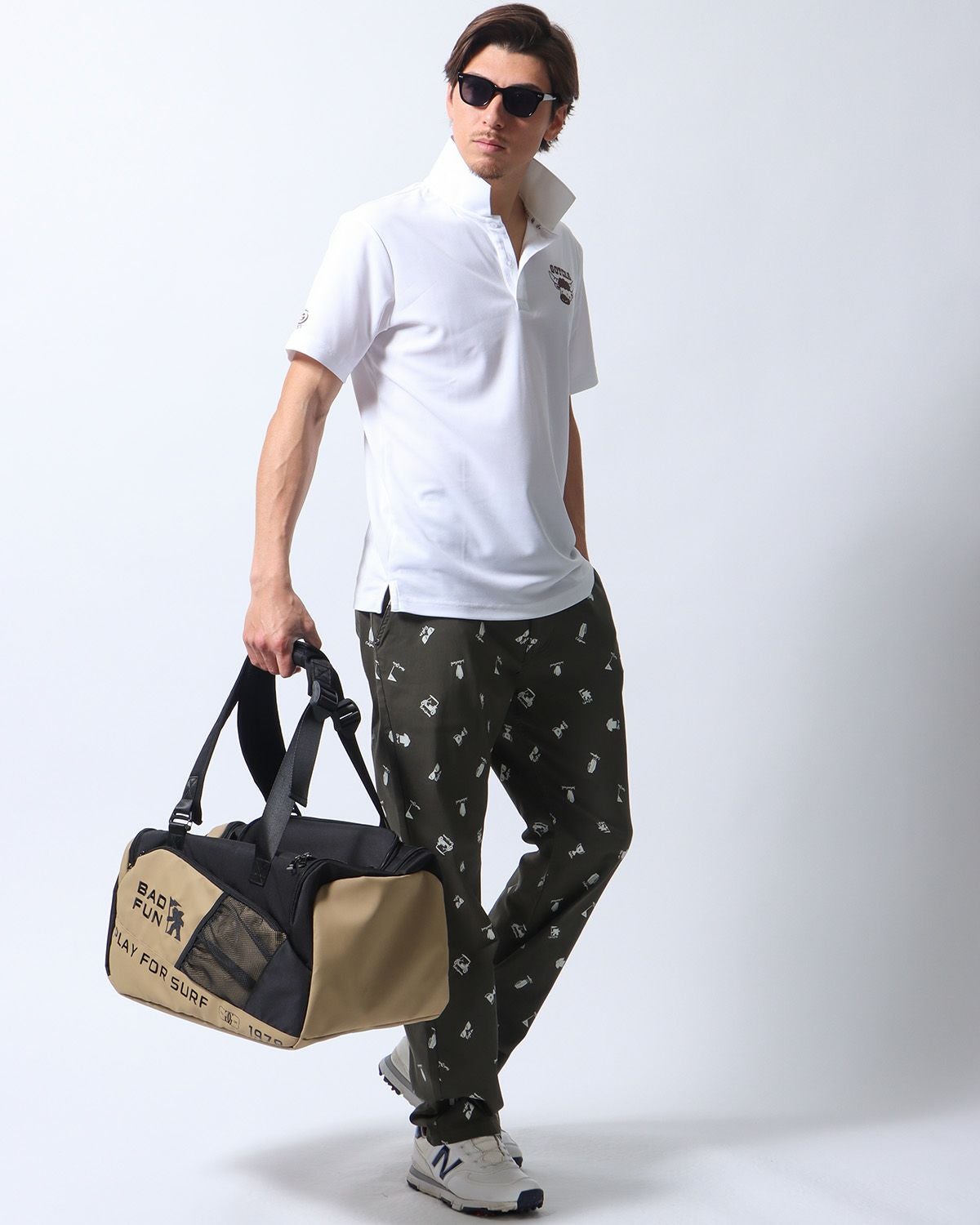 カーキ：180cm/70kg(Lサイズ着用)