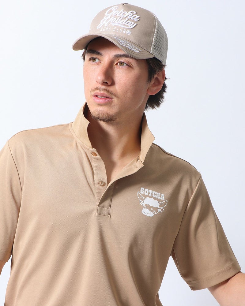 ベージュ：180cm/70kg(Lサイズ着用)