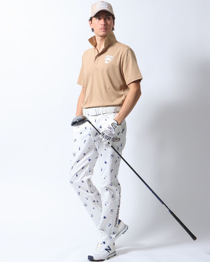 ベージュ：180cm/70kg(Lサイズ着用)