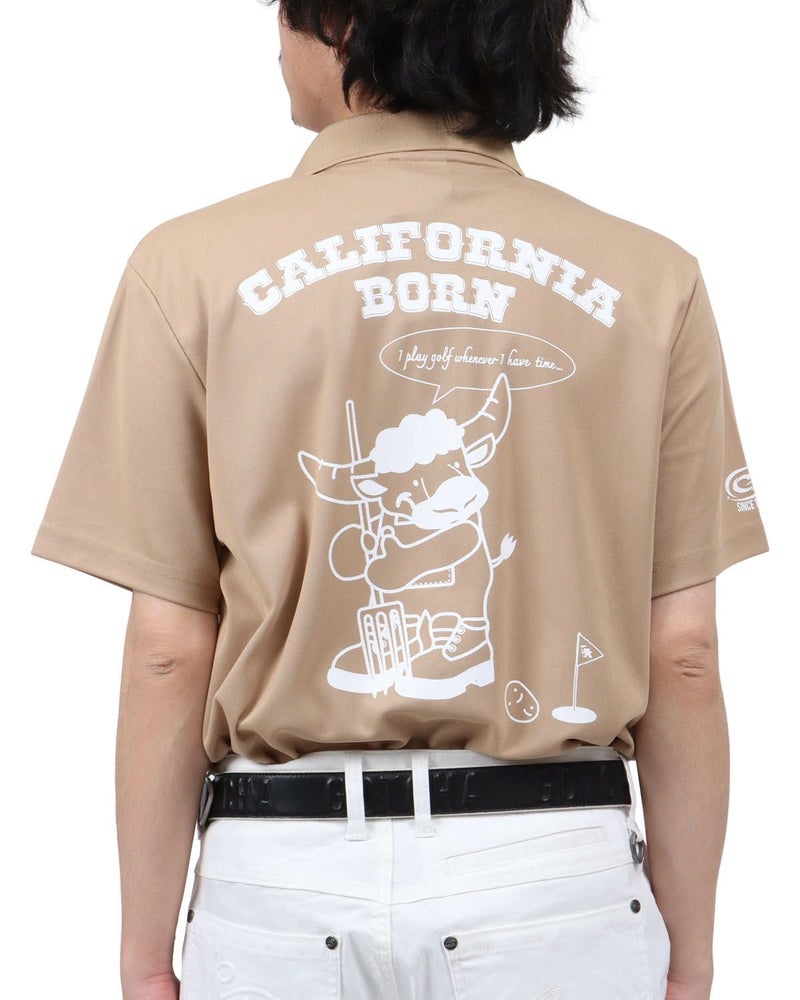 ベージュ：173cm63kg(Lサイズ着用)