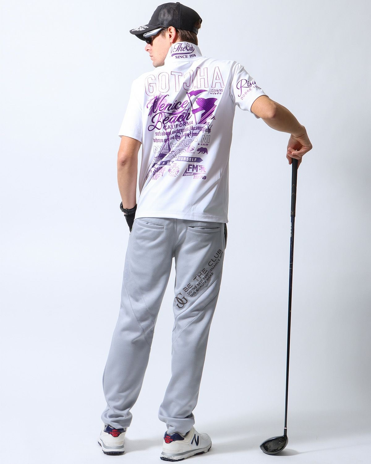 GOTCHA GOLF] デオドラント カルゼ シャイニー フィッシュマン ポロ