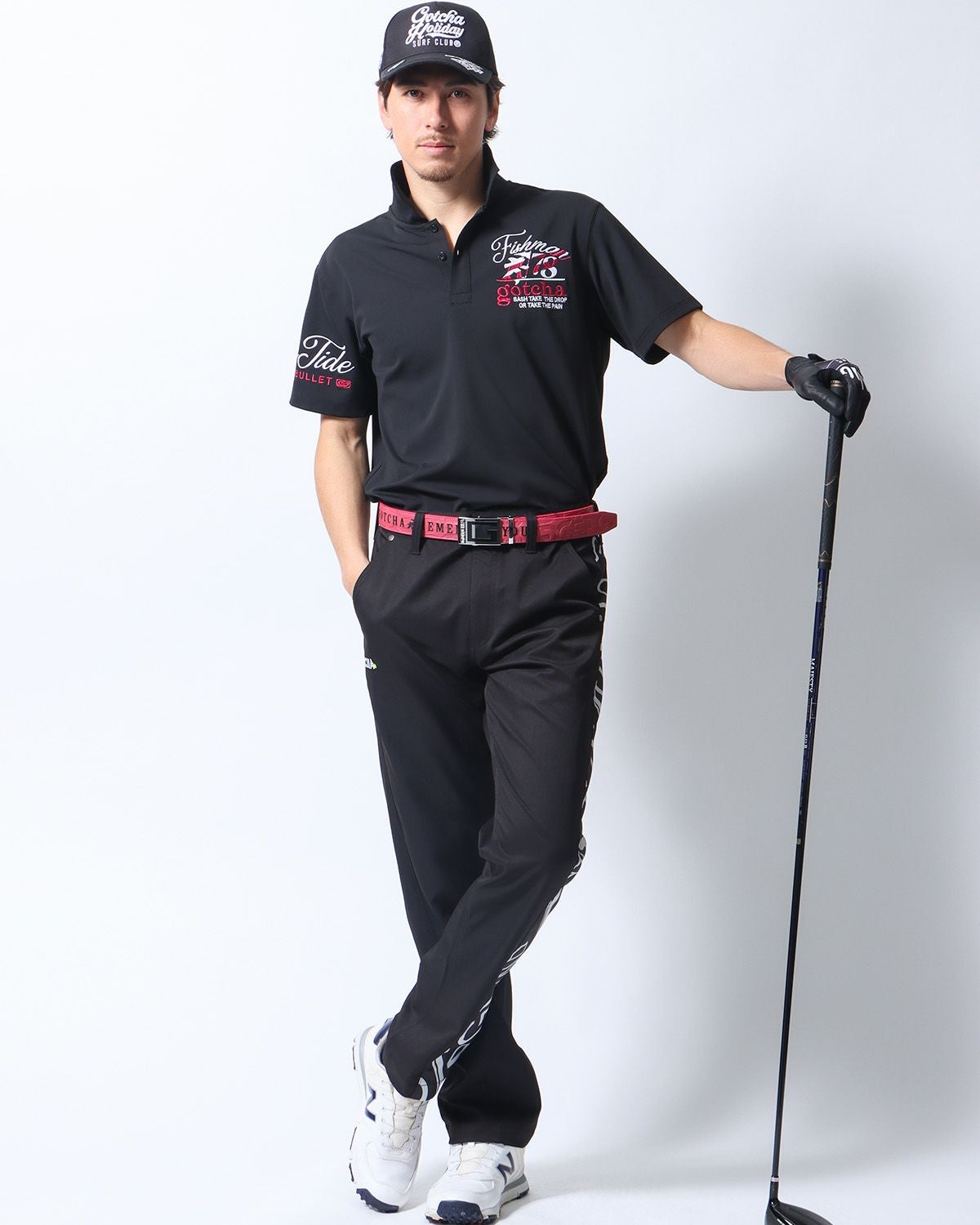GOTCHA GOLF] デオドラント カルゼ シャイニー フィッシュマン ポロ
