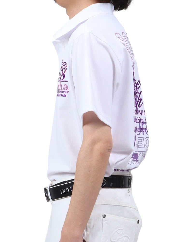 ホワイト：173cm63kg(Lサイズ着用)