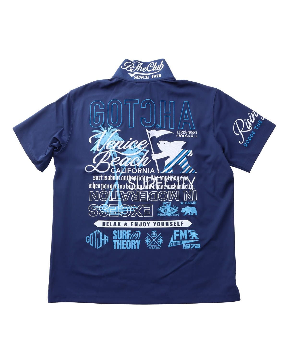 GOTCHA GOLF] デオドラント カルゼ シャイニー フィッシュマン ポロ