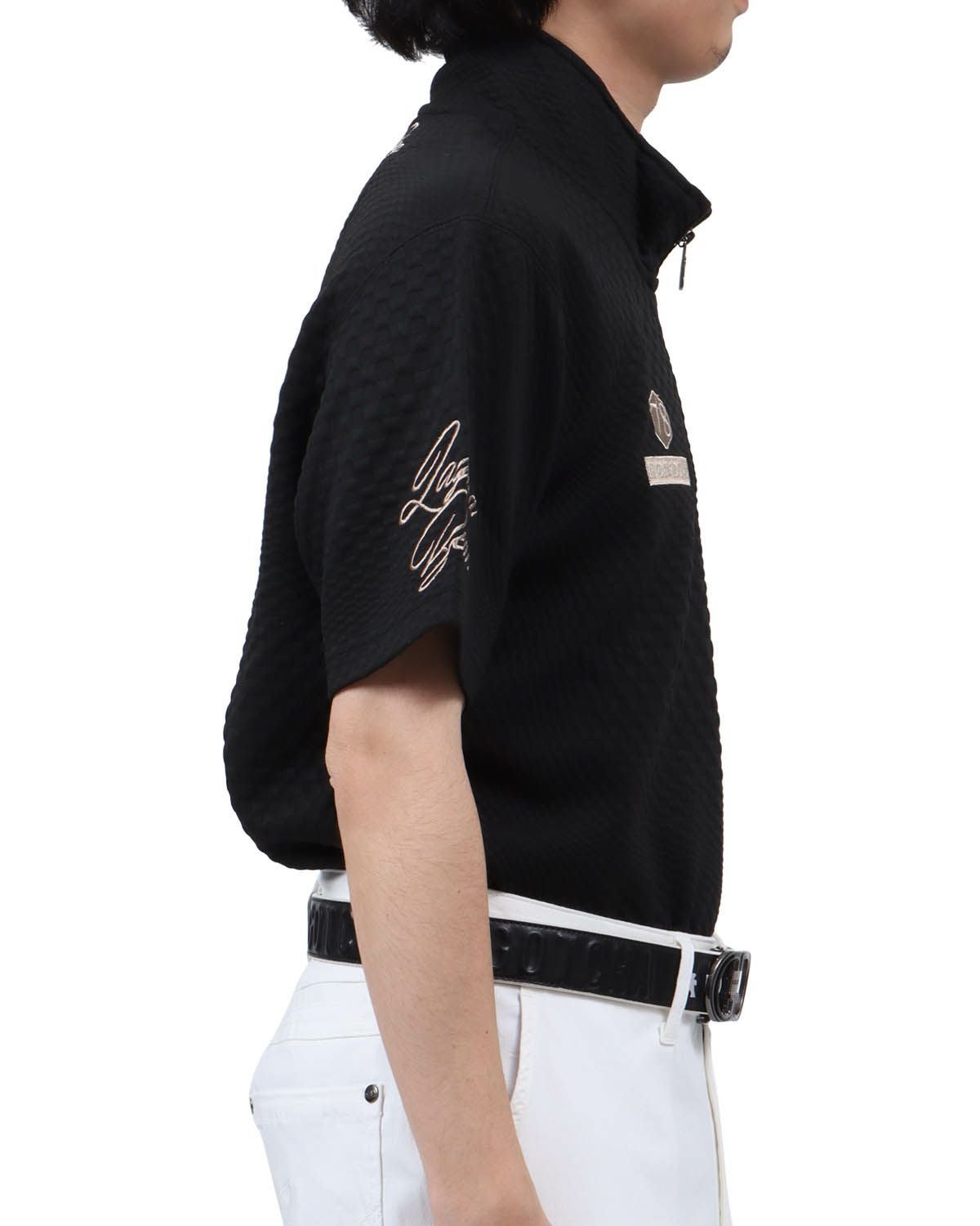 GOTCHA GOLF] ドライ デオドラント ランダムスクエア ジャカード