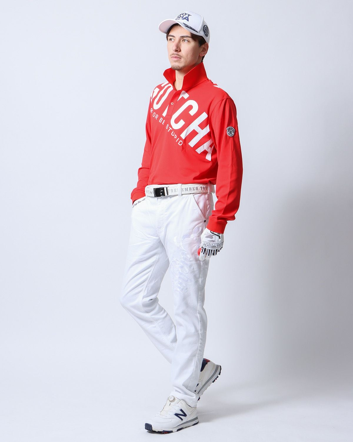 ライトレッド：180cm/70kg(Lサイズ着用)