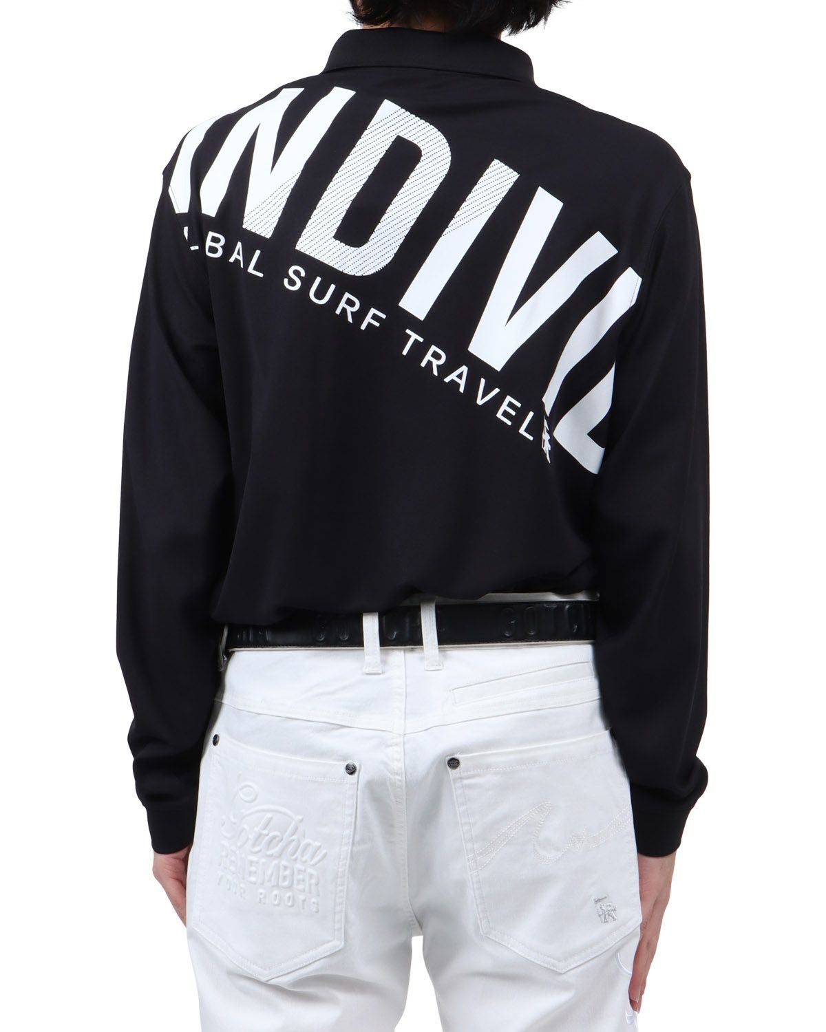 ブラック：173cm63kg(Lサイズ着用)