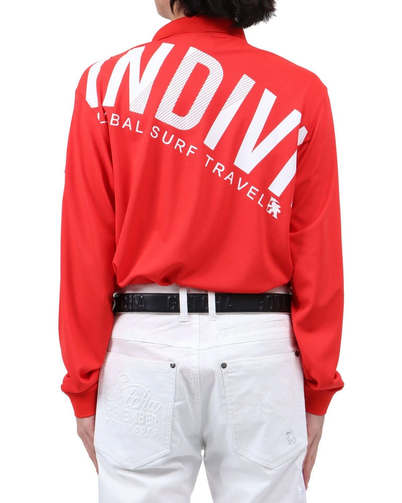 ライトレッド：173cm63kg(Lサイズ着用)