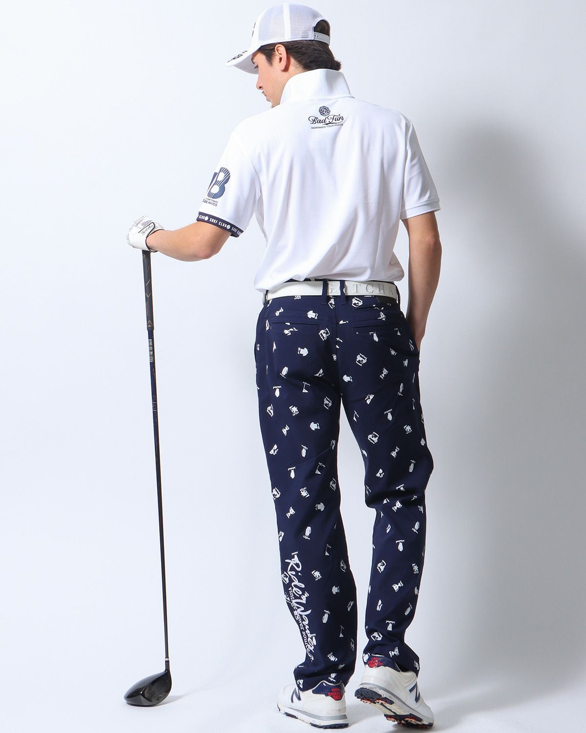 GOTCHA GOLF] ドライ UVカット ベーシック フィッシュポロ | PEET