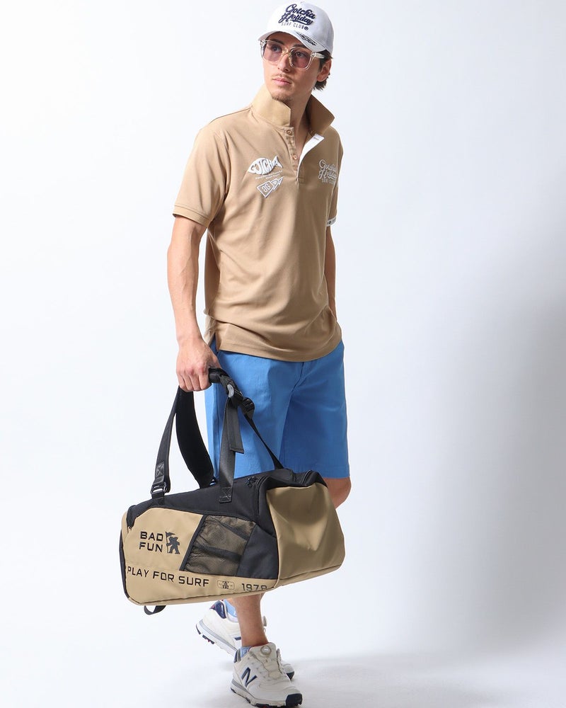 ベージュ：180cm/70kg(Lサイズ着用)