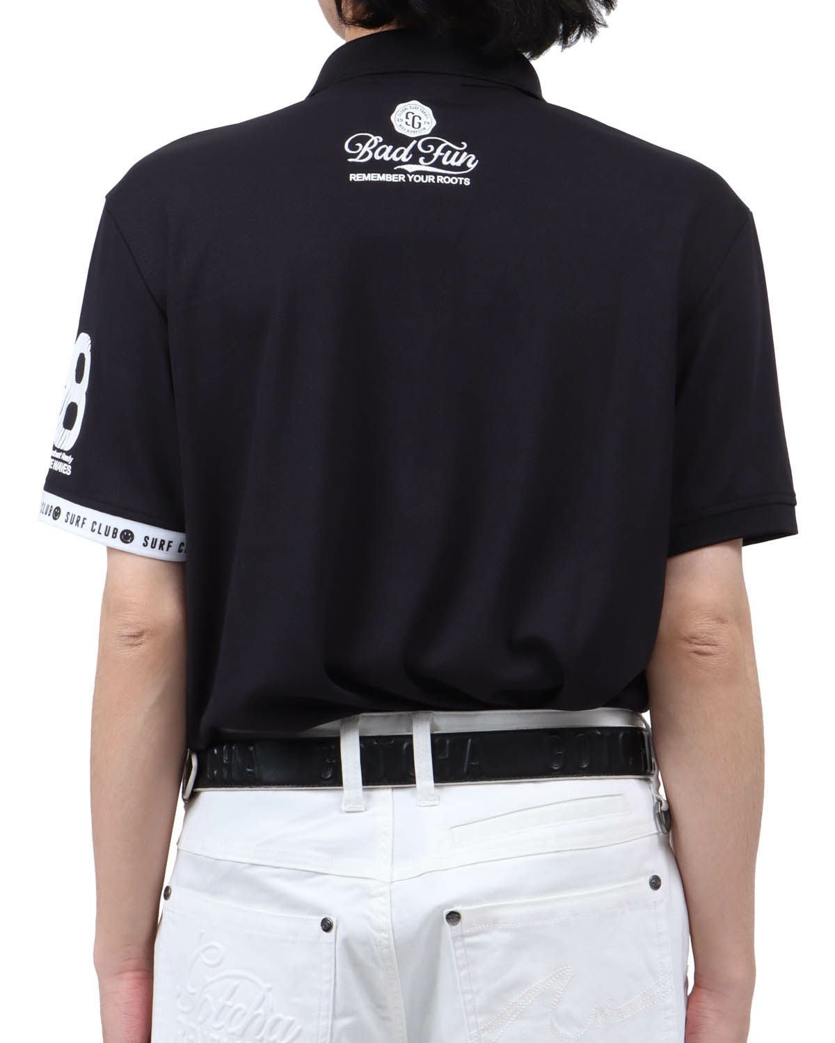 GOTCHA GOLF] ドライ UVカット ベーシック フィッシュポロ | PEET