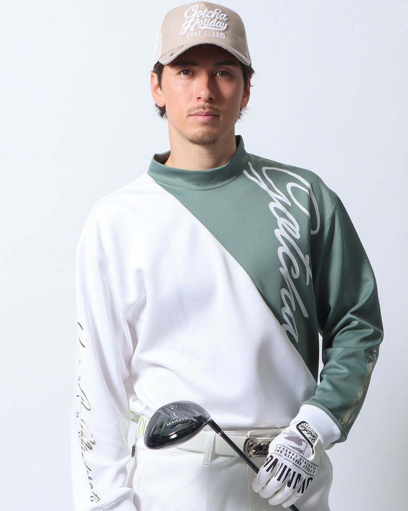 ホワイト：180cm/70kg(Lサイズ着用)