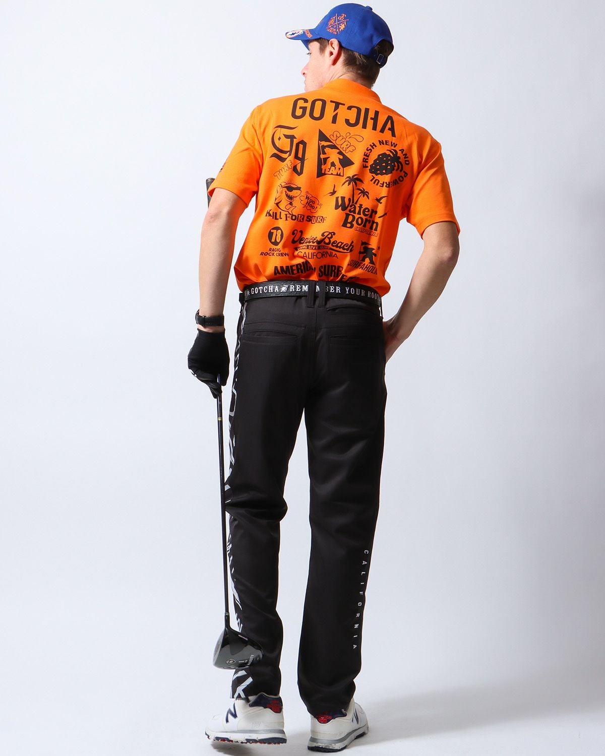 オレンジ：183cm/70kg(Lサイズ着用)