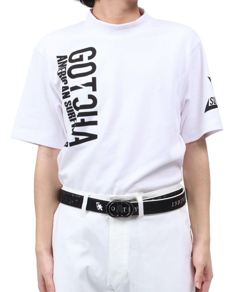 ホワイト：173cm63kg(Lサイズ着用)