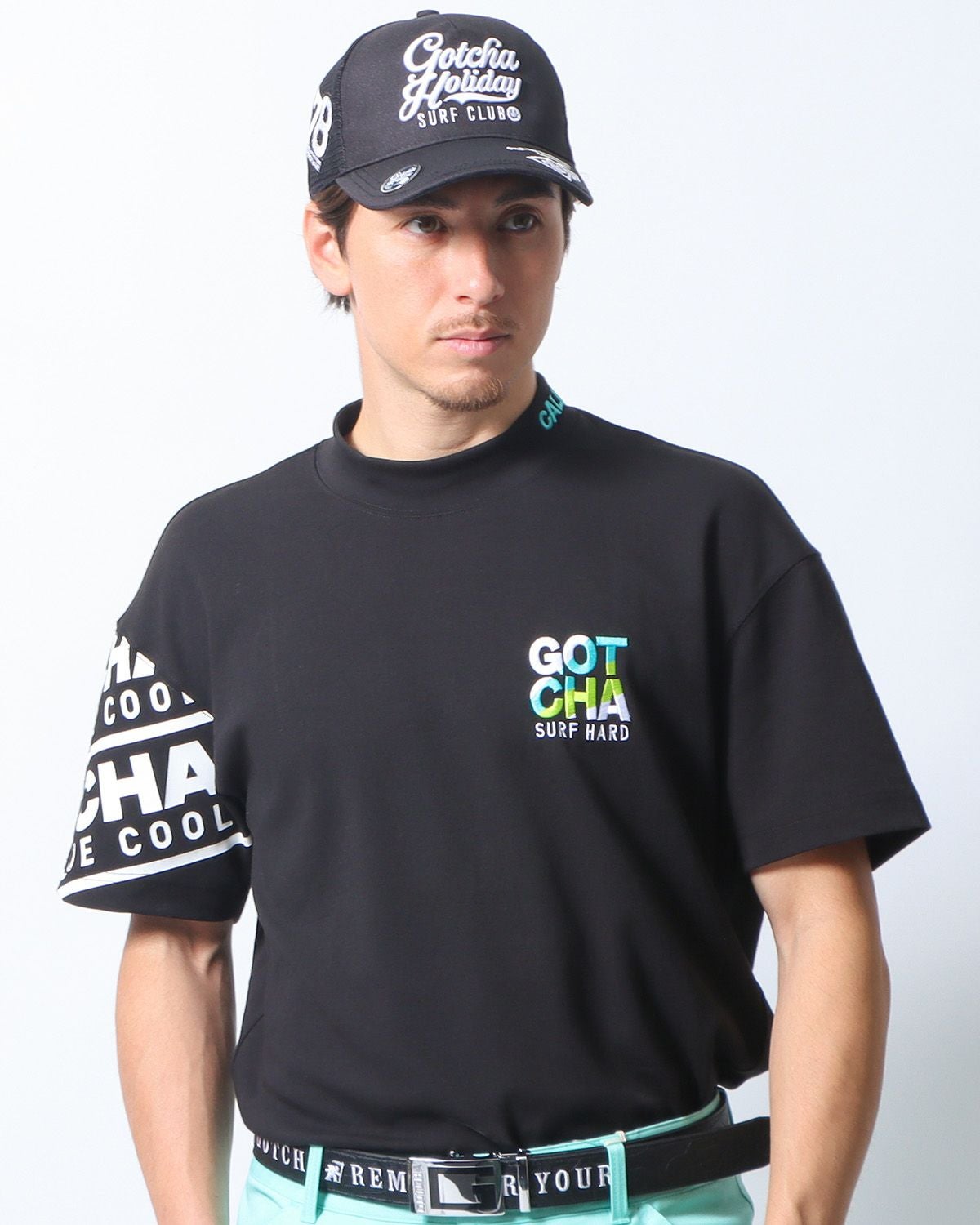 ブラック：180cm/70kg(Lサイズ着用)