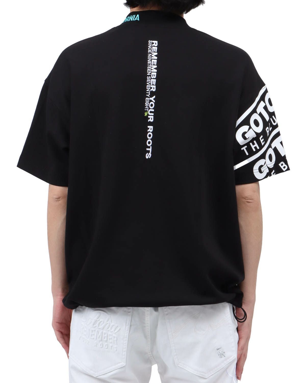 ブラック：173cm63kg(Lサイズ着用)