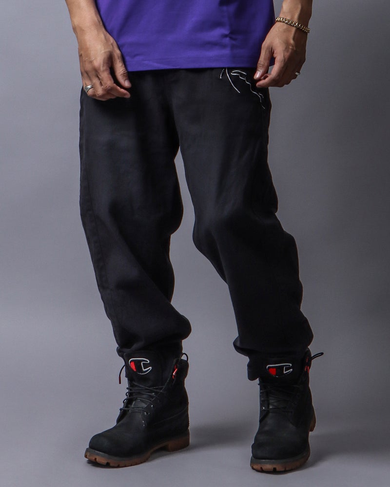 ブラック：183cm(34inc着用)