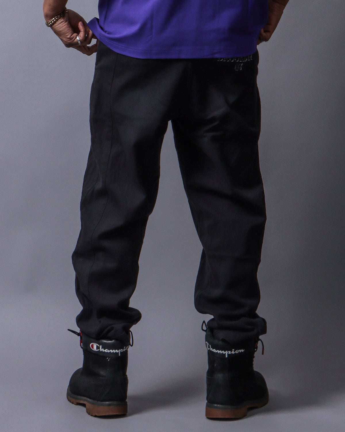 ブラック：183cm(34inc着用)