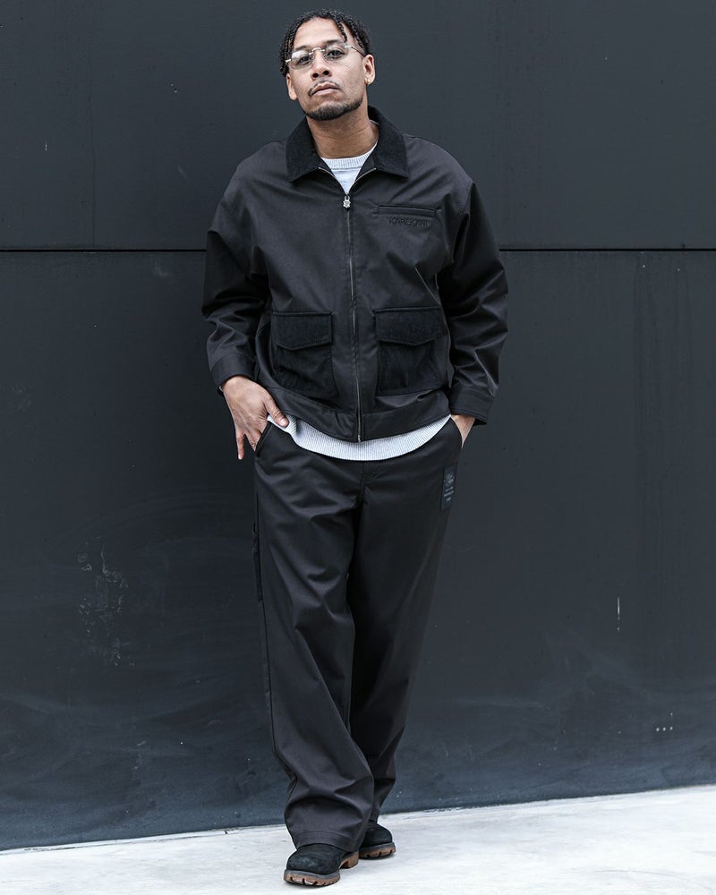 ブラック：183cm(34inc着用)