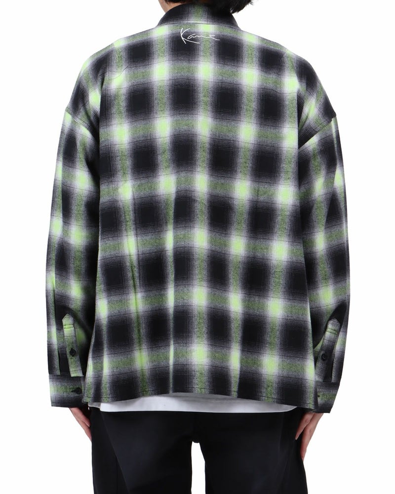 イエローグリーン：173cm63kg(Lサイズ着用)