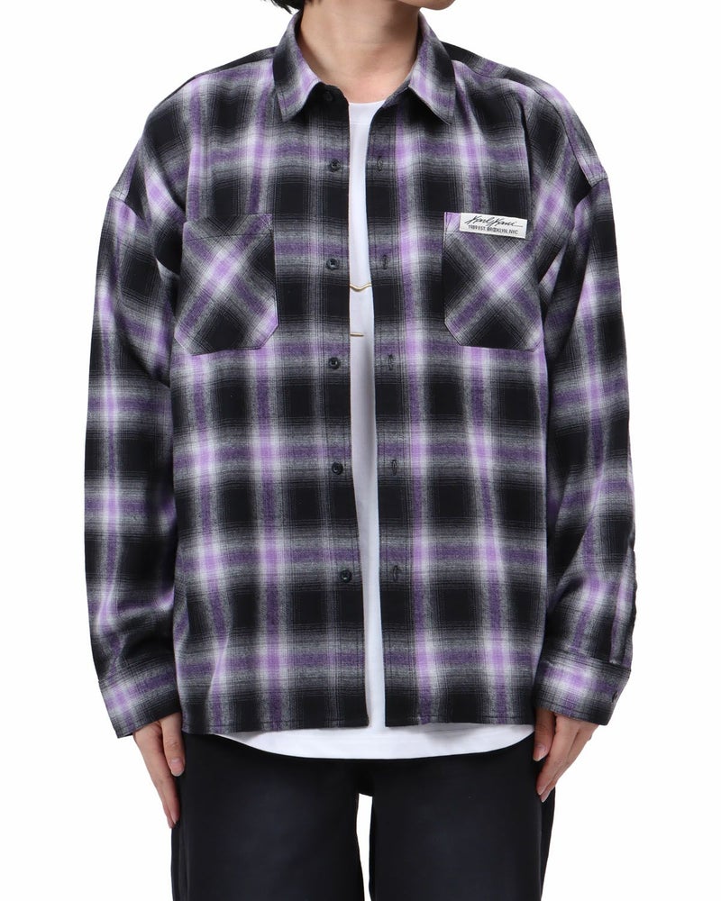 パープル：173cm63kg(Lサイズ着用)