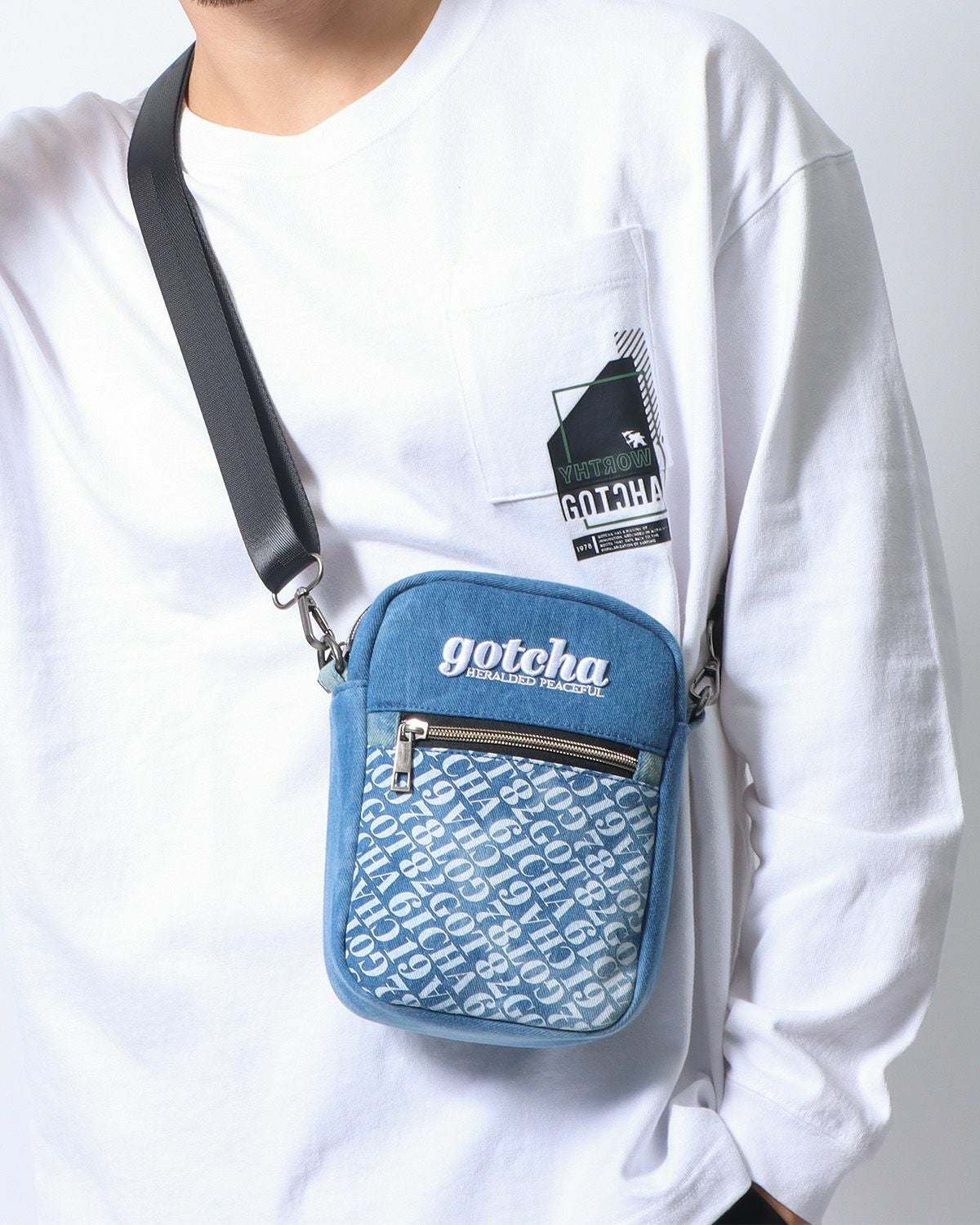 GOTCHA] 撥水 デニム ミニ ショルダーバッグ | PEET ONLINE STORE