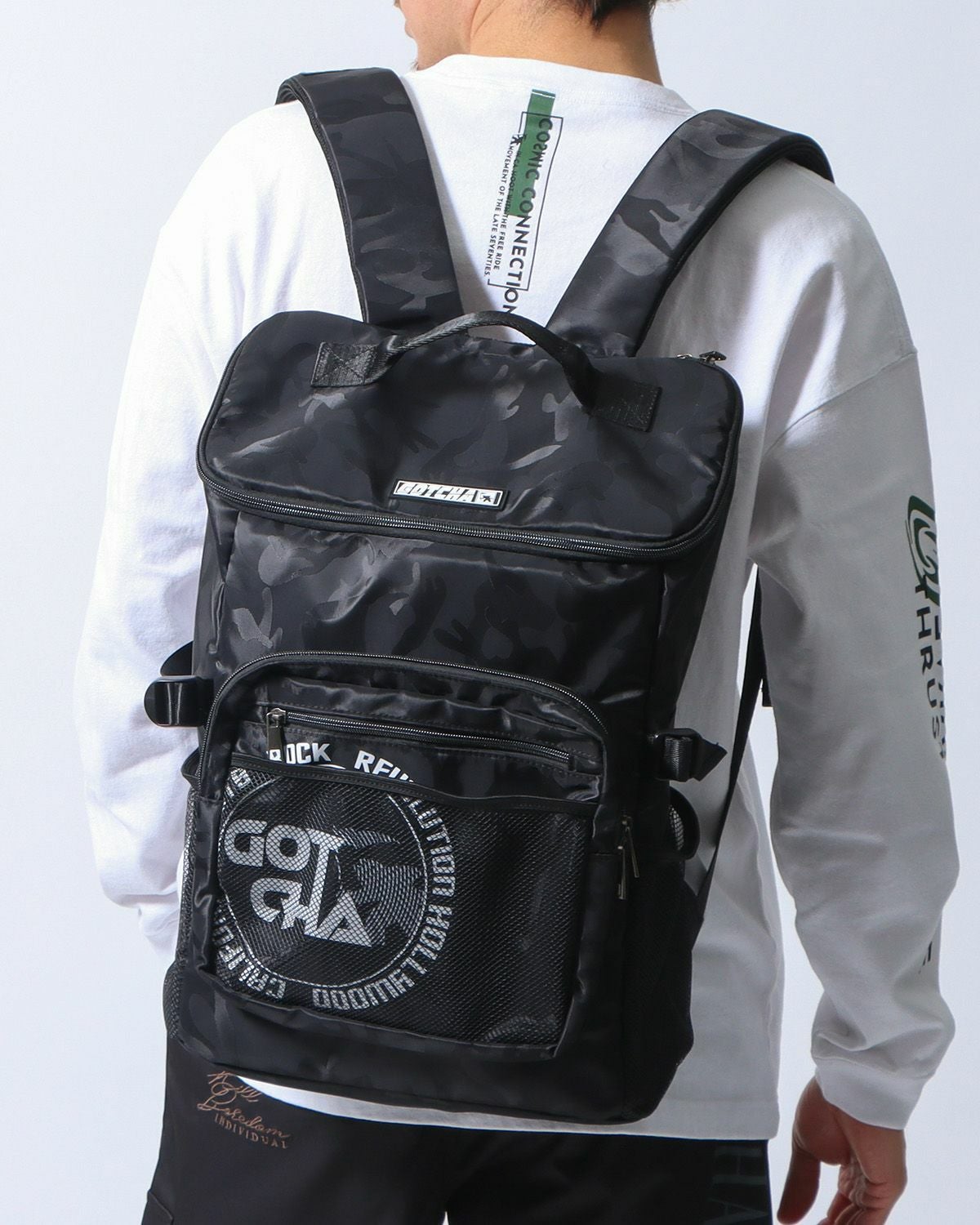 GOTCHA] ハイブリッド サイド 跨ぎ ロゴ トランクス | PEET ONLINE STORE