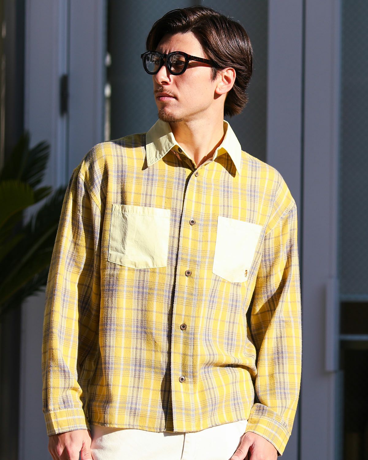 GOTCHA] オンブレチェック シャツ | PEET ONLINE STORE