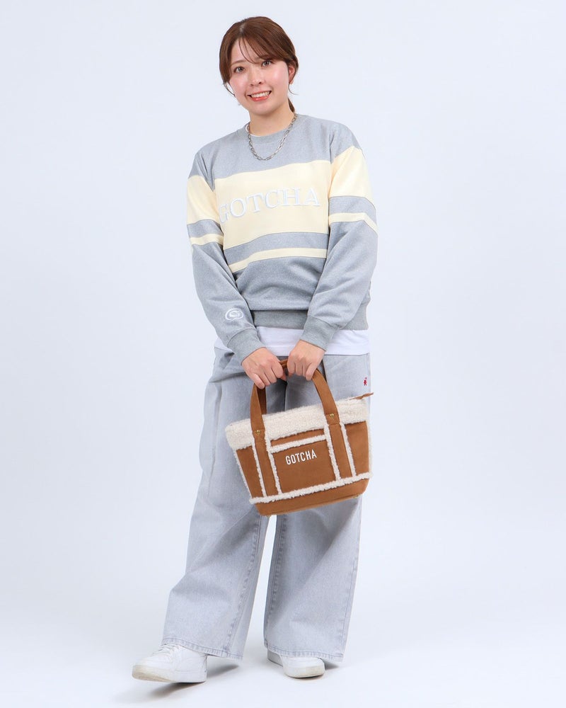 杢グレー：157cm(Sサイズ着用)