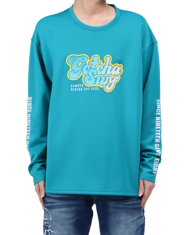 グリーン：173cm63kg(Lサイズ着用)