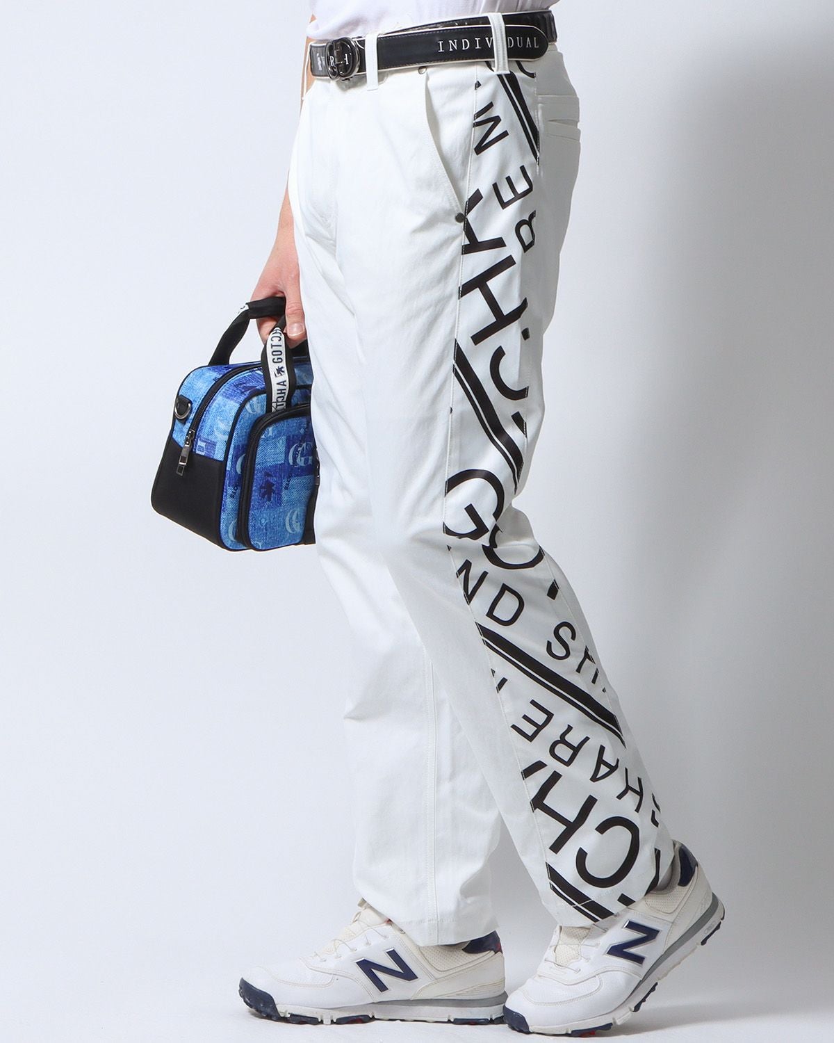 ホワイト：183cm/70kg(Lサイズ着用)