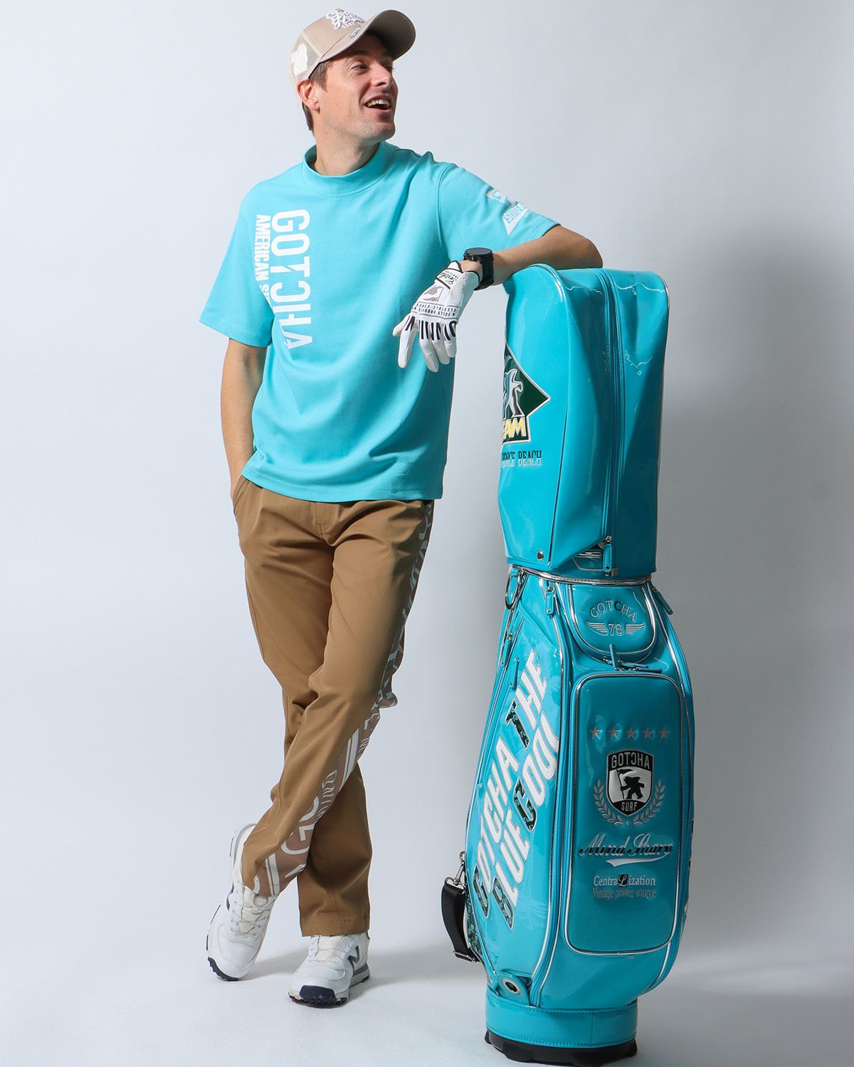 GOTCHA GOLF] ストレッチ 脇ロゴ パンツ | PEET ONLINE STORE