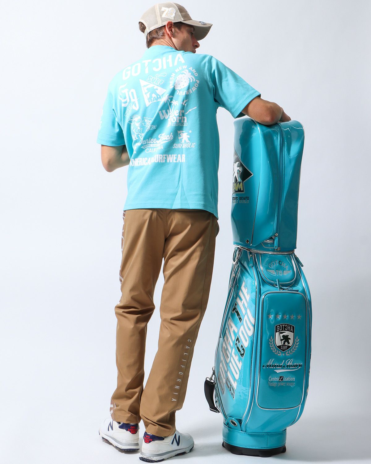 GOTCHA GOLF] ストレッチ 脇ロゴ パンツ | PEET ONLINE STORE