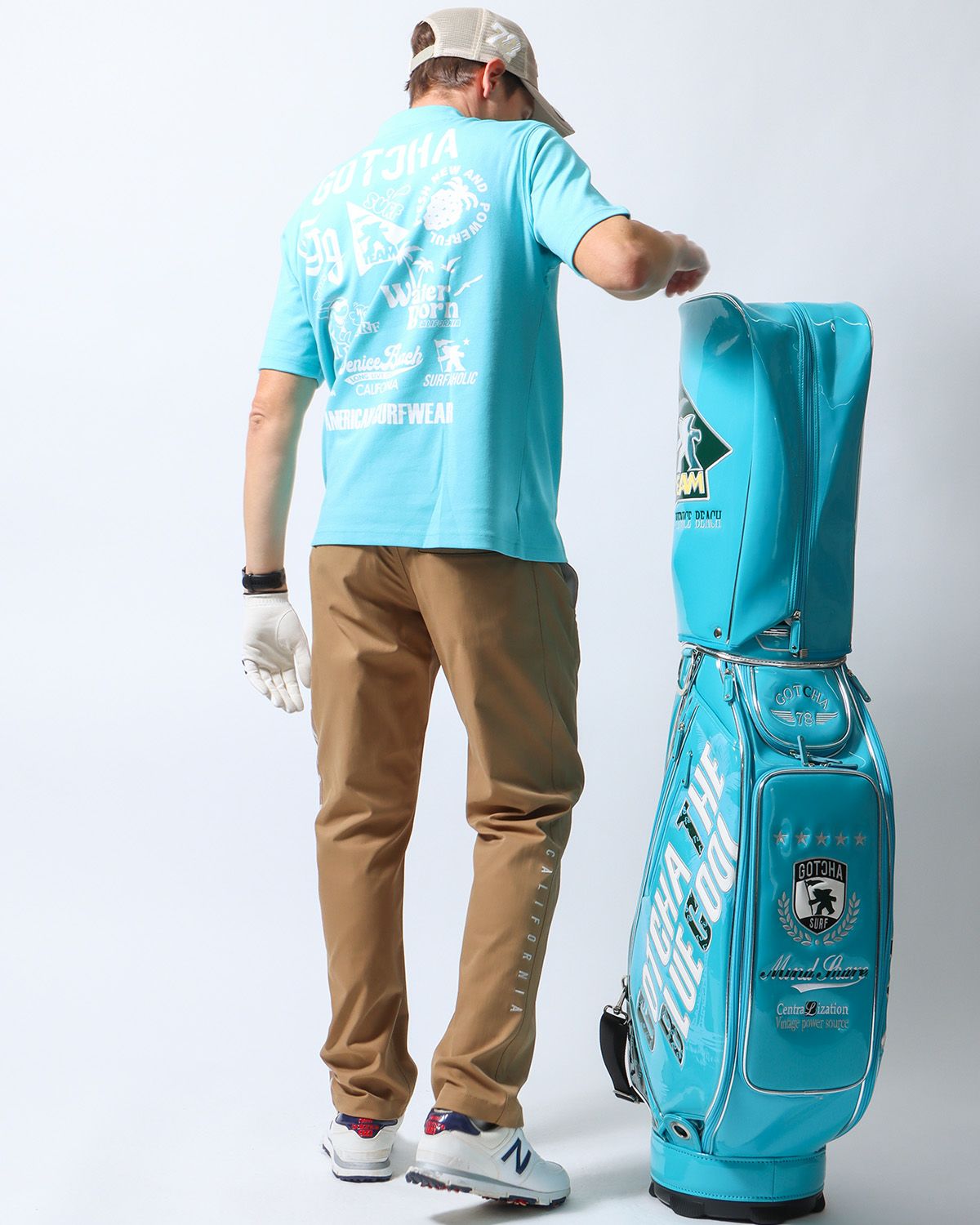 GOTCHA GOLF] ストレッチ 脇ロゴ パンツ | PEET ONLINE STORE