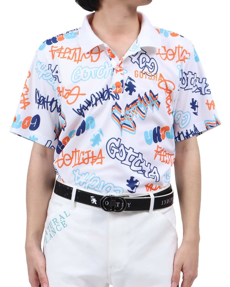 ホワイト：173cm63kg(Lサイズ着用)