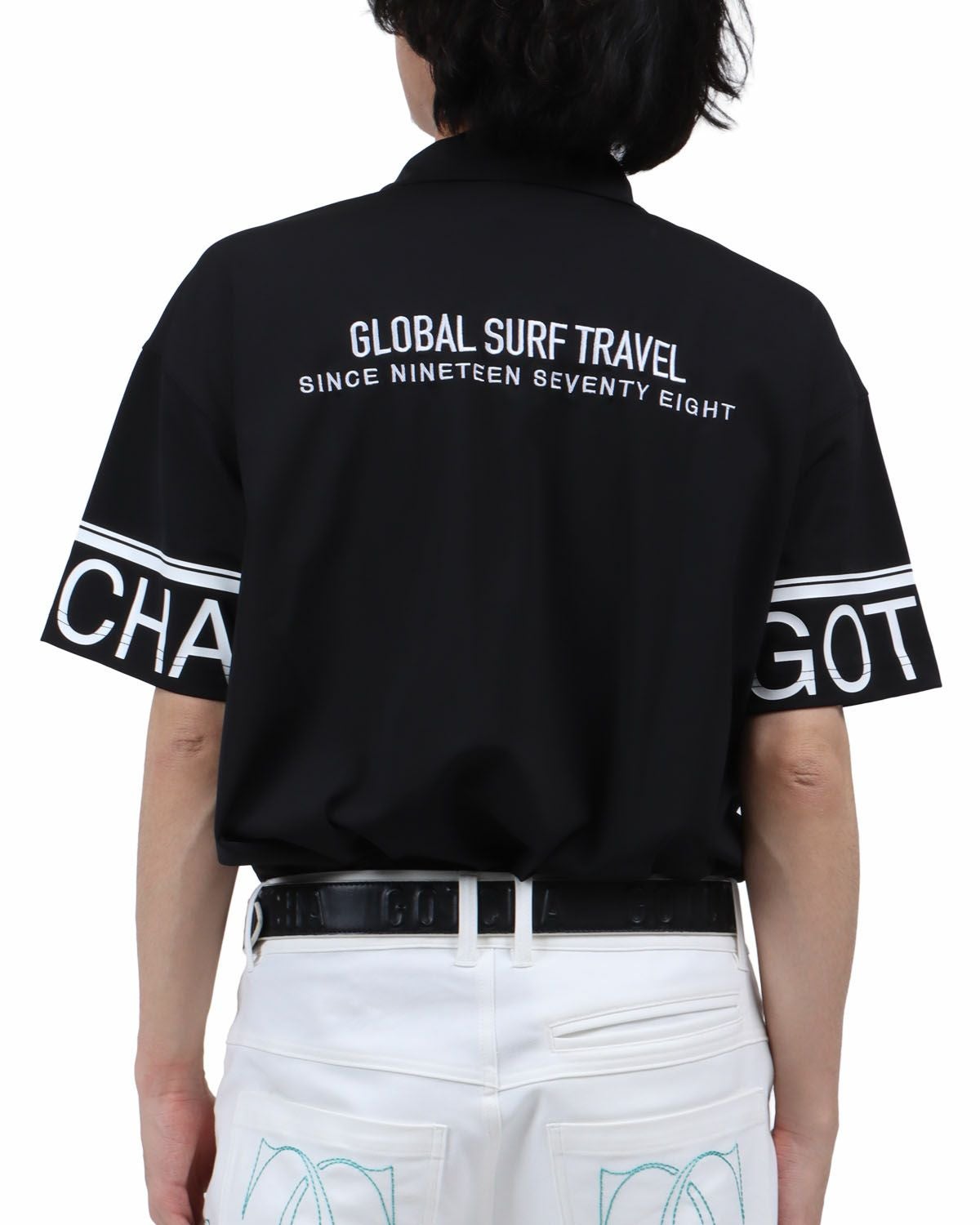 DEUS GOLF CUSTOMS TOKYO CLASSIC ポロシャツ Students Golf】ビードル