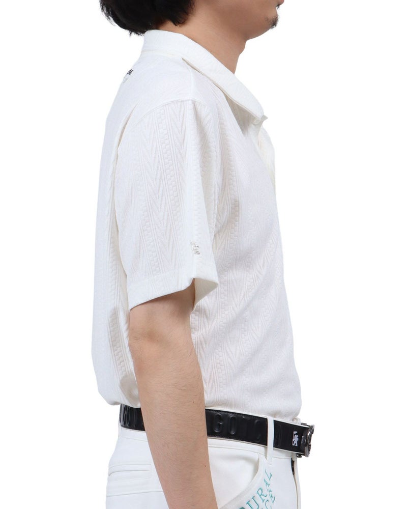 ホワイト：173cm63kg(Lサイズ着用)