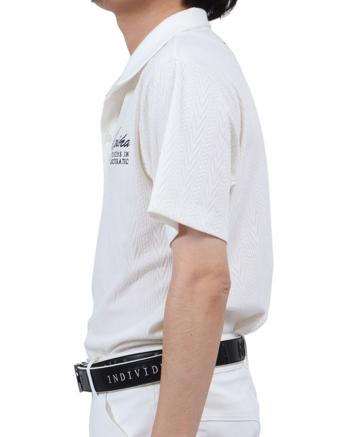 GOTCHA GOLF] 抗菌防臭 ダイヤ ブリスター ジャカード ポロ | PEET