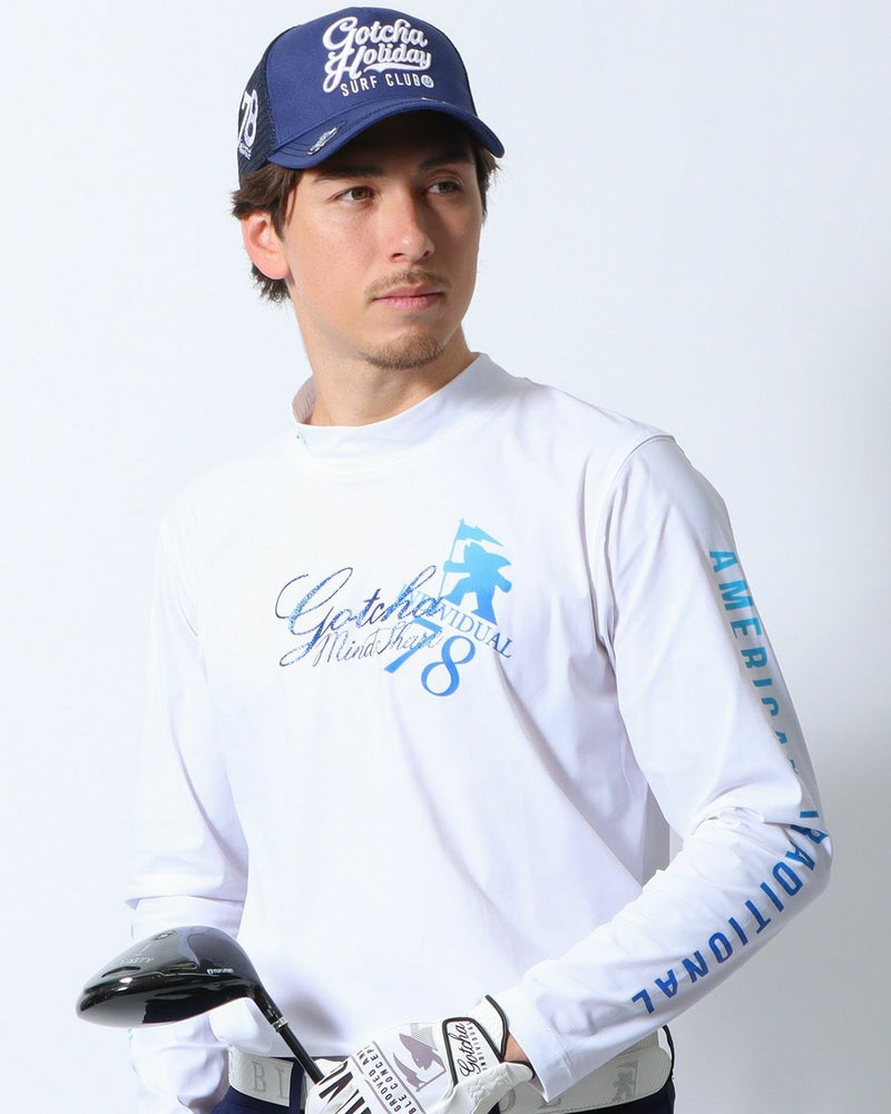 ホワイト：180cm/70kg(Lサイズ着用)