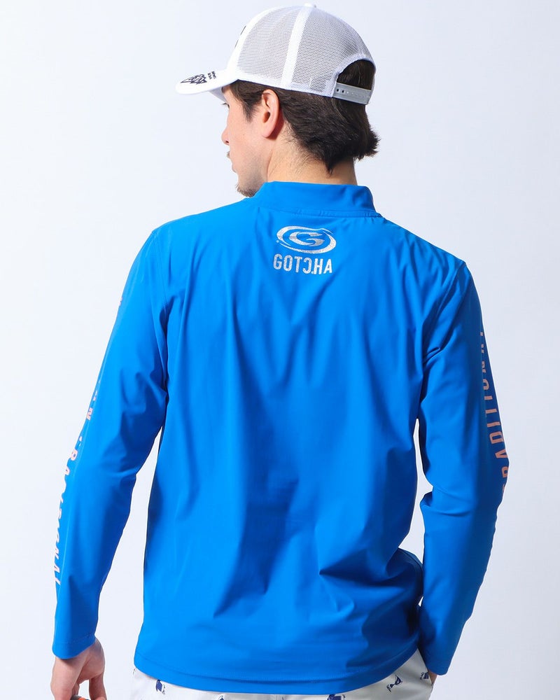 ロイヤルブルー：180cm/70kg(Lサイズ着用)