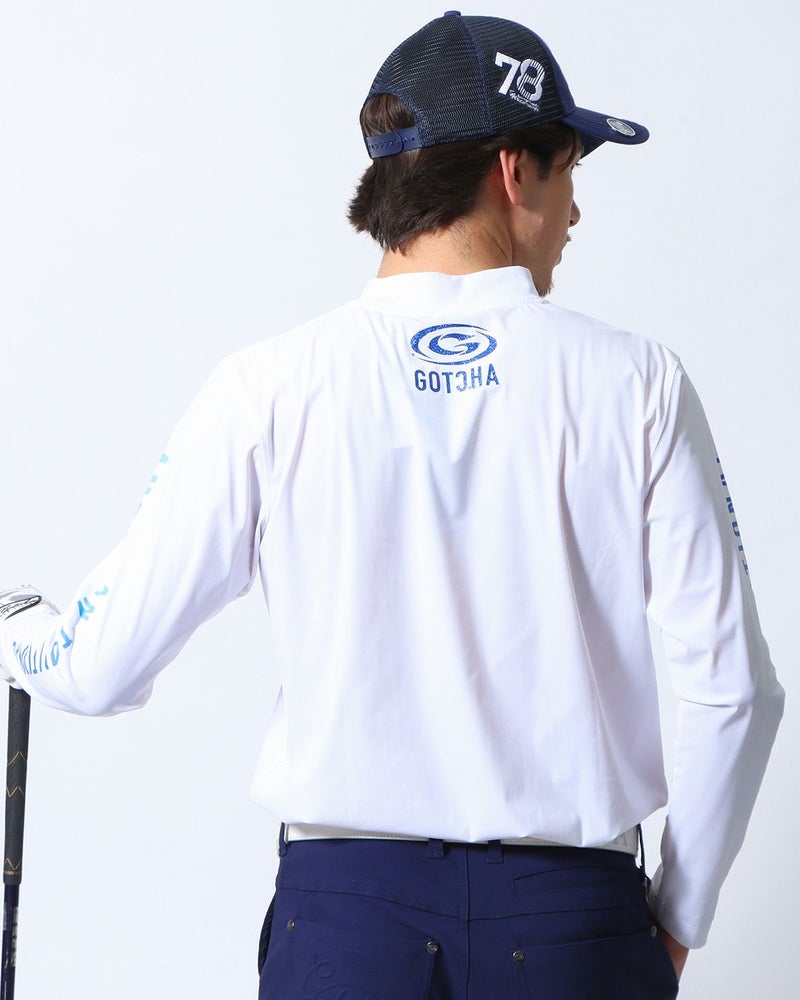 ホワイト：180cm/70kg(Lサイズ着用)