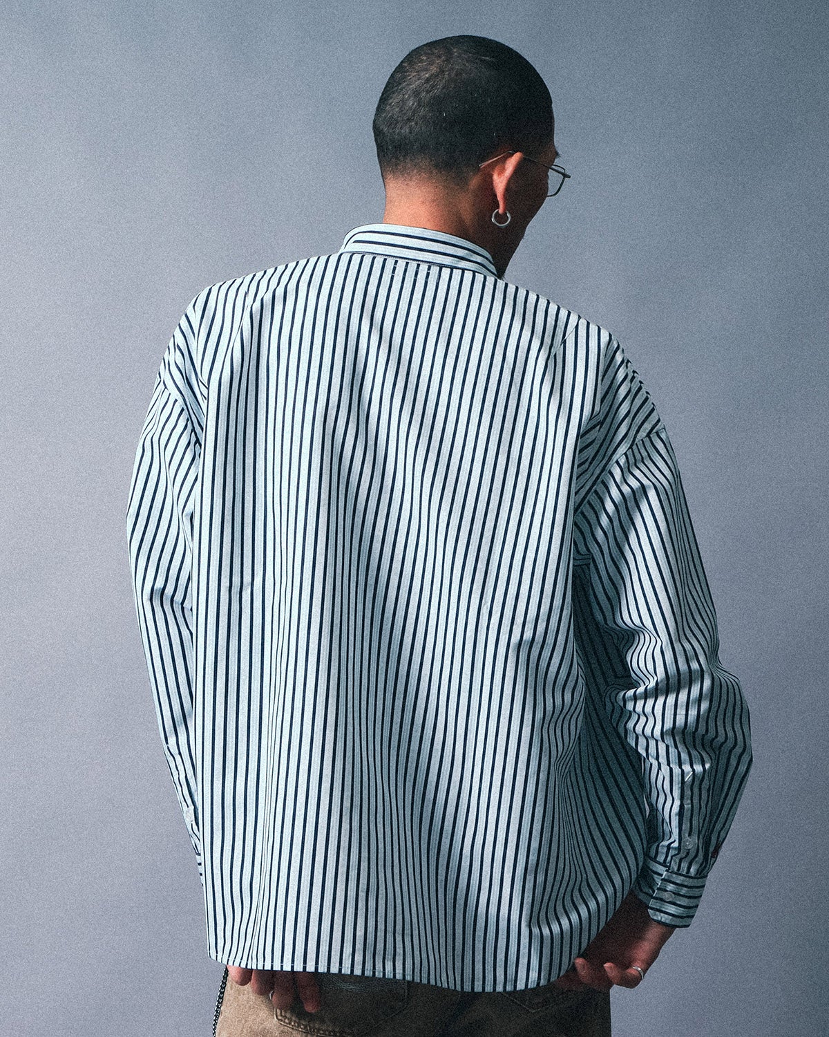 MCD] ビッグシルエット ストライプ シャツ | PEET ONLINE STORE