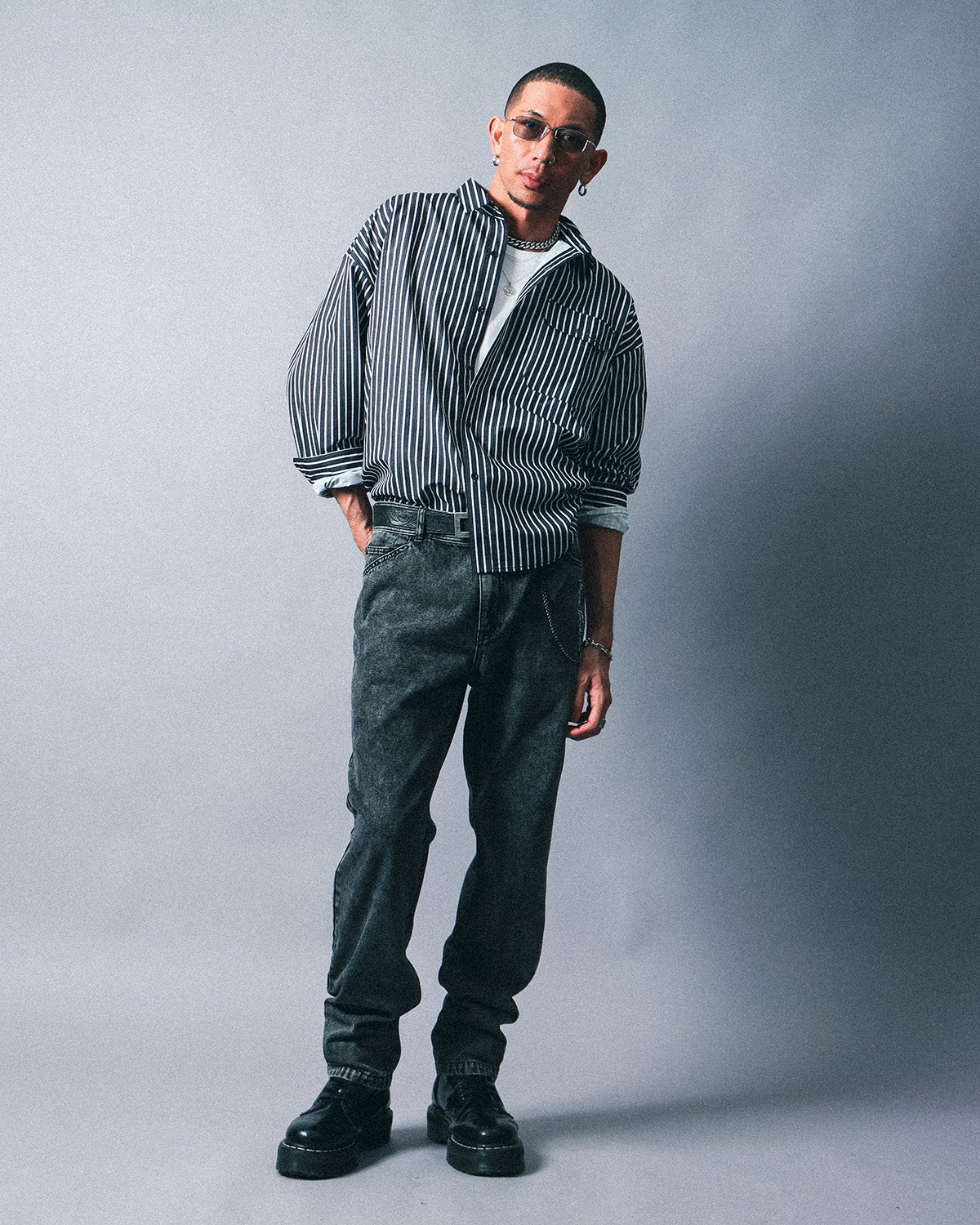 ブラック：183cm(XLサイズ着用)